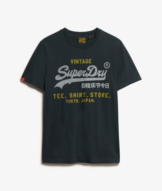 Superdry & Co Men’s Vintage Logo Heritage Relaxed shirt Navy Eclipse Navy – Size: Superdry & Co Men’s Vintage Logo Heritage Relaxed shirt Navy Eclipse Navy – Size: