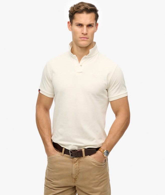 Superdry & Co Men’s Vintage Destroy Polo Shirt White Destroy Chalk White – Size: Superdry & Co Men’s Vintage Destroy Polo Shirt White Destroy Chalk White – Size: