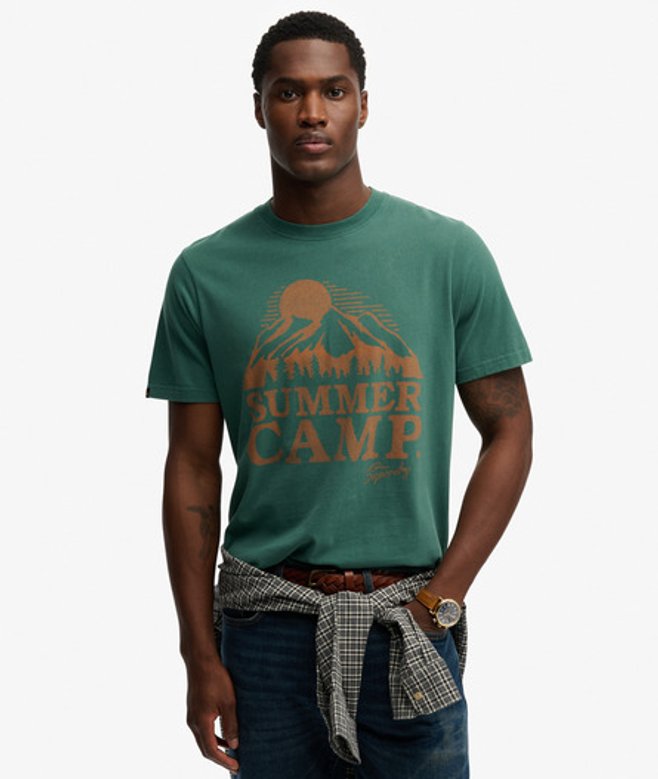Superdry & Co Men’s Retro Outdoor Relaxed shirt Green Hunter Green – Size: Superdry & Co Men’s Retro Outdoor Relaxed shirt Green Hunter Green – Size: