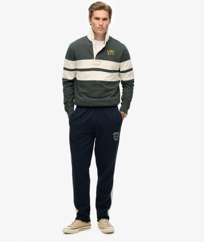 Superdry & Co Men’s Athletic Club Joggers Navy Nautical Navy – Size: Superdry & Co Men’s Athletic Club Joggers Navy Nautical Navy – Size: