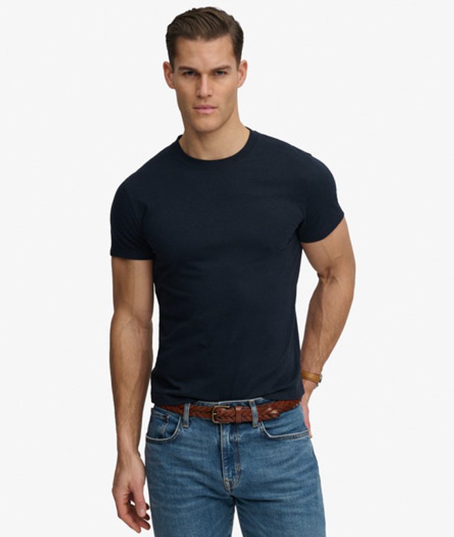 Superdry & Co Men’s Essential Company Logo Embroidered shirt Navy Eclipse Navynavy – Size: Superdry & Co Men’s Essential Company Logo Embroidered shirt Navy Eclipse Navynavy – Size: