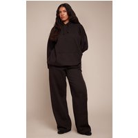PrettyLittleThing Shape Black Hoodie PrettyLittleThing Shape Black Hoodie