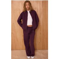 Plum Wide Leg Joggers Plum Wide Leg Joggers
