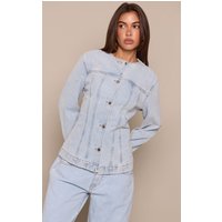 Light Blue Ced Long Sleeve Denim Jacket Light Blue Ced Long Sleeve Denim Jacket