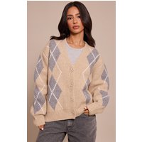Petite Grey Chunky Knitted Button Up Cardigan Sweater Petite Grey Chunky Knitted Button Up Cardigan Sweater