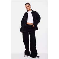 Washed Black Low Rise Faded Boyfriend Jeans Washed Black Low Rise Faded Boyfriend Jeans
