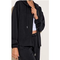 Black Super Soft Zip Hoodie Black Super Soft Zip Hoodie