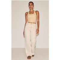 Sand Western Seam Detail Jeans Sand Western Seam Detail Jeans