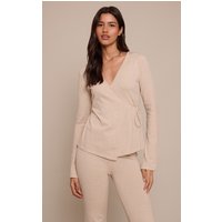 Tall Oatmeal Fine Knit Wrap Style Cardigan Sweater Tall Oatmeal Fine Knit Wrap Style Cardigan Sweater