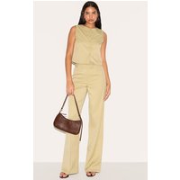 Tall Clay Tailored Mid Rise Straight Leg Trousers Tall Clay Tailored Mid Rise Straight Leg Trousers