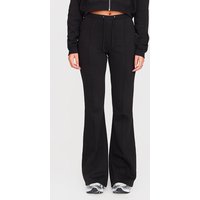 Tall Black Slim Fit Seam Detail Flare Joggers Tall Black Slim Fit Seam Detail Flare Joggers