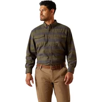 Overshirt Ariat Rebar Flannel DuraStretch Overshirt Ariat Rebar Flannel DuraStretch
