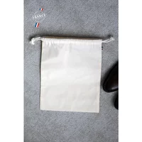 Bag with double drawstring cord Atelier Textile Français Gaël x Bag with double drawstring cord Atelier Textile Français Gaël x