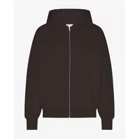 Oversized full zip hoodie Colorful Standard Organic Coffee Brown Oversized full zip hoodie Colorful Standard Organic Coffee Brown