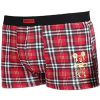 Elastic cotton boxer shorts Disney Mickey Check Elastic cotton boxer shorts Disney Mickey Check