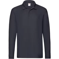 Long sleeve polo shirt Fruit of the Loom Premium Long sleeve polo shirt Fruit of the Loom Premium