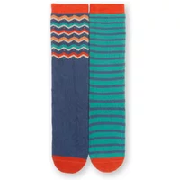 Baby socks Kite Cosy Zigzag x Baby socks Kite Cosy Zigzag x