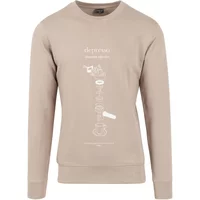 Crewneck sweatshirt Mister Tee Depresso Crewneck sweatshirt Mister Tee Depresso