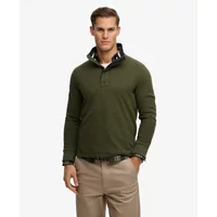Long sleeve polo shirt Superdry Cotton Classics Jersey Henley Long sleeve polo shirt Superdry Cotton Classics Jersey Henley