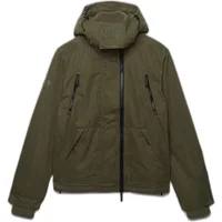 Hooded microfibre windbreaker Superdry Arctic