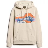 Striped hoodie with pattern Superdry Striped hoodie with pattern Superdry