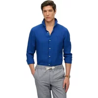 Embroidered linen shirt Superdry Vacation Embroidered linen shirt Superdry Vacation