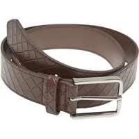 Woven synthetic leather embossed belt Urban Classics