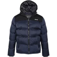 Hooded Puffer Jacket + embroidery Schott Hooded Puffer Jacket + embroidery Schott