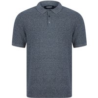 Polo Shirts Debling Textured Moss Stitch Knitted Cotton Polo Shirt in Navy Twist – Kensington Eastside Polo Shirts Debling Textured Moss Stitch Knitted Cotton Polo Shirt in Navy Twist – Kensington Eastside