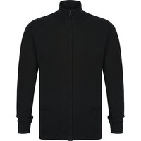 Cardigans Scattering Zip Through Funnel Neck Knitted Cardigan in Black – Kensington Eastside Cardigans Scattering Zip Through Funnel Neck Knitted Cardigan in Black – Kensington Eastside