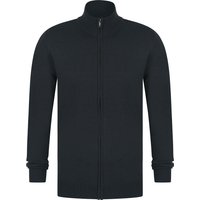 Cardigans Scattering Zip Through Funnel Neck Knitted Cardigan in Charcoal – Kensington Eastside Cardigans Scattering Zip Through Funnel Neck Knitted Cardigan in Charcoal – Kensington Eastside