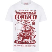Shirts Men’s Christmas Delivery Motif Novelty Cotton Christmas Shirt in Bright White – Merry Christmas Shirts Men’s Christmas Delivery Motif Novelty Cotton Christmas Shirt in Bright White – Merry Christmas