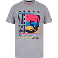 Shirts Surf Sil Motif Cotton Jersey Shirt in Light Grey Marl – South Shore Shirts Surf Sil Motif Cotton Jersey Shirt in Light Grey Marl – South Shore