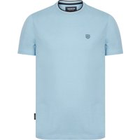 Shirts Westport Cotton Jersey Crew Neck Ringer Shirt in Cashmere Blue – Kensington Eastside Shirts Westport Cotton Jersey Crew Neck Ringer Shirt in Cashmere Blue – Kensington Eastside