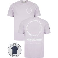 Shirts Kade Motif Cotton Jersey Shirt in Lilac Breeze Shirts Kade Motif Cotton Jersey Shirt in Lilac Breeze
