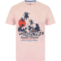 Shirts Straban Motif Cotton Jersey Shirt in Blushing Pink – South Shore
