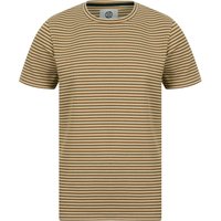 Shirts Alscot Breton Stripe Stretch Cotton Crew Neck Shirt in Tan Stone – Nordam