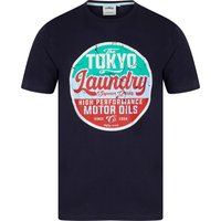 Shirts Cressingham Motif Cotton Jersey Crew Neck Shirt in Inkling