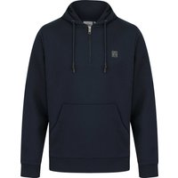 Hoodies Sweatshirts Invective Quarter Zip Neck Brushback Fleece Pullover Hoodie in Sky Captain Navy Hoodies Sweatshirts Invective Quarter Zip Neck Brushback Fleece Pullover Hoodie in Sky Captain Navy