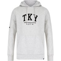 Hoodies Sweatshirts Refract Motif Brushback Fleece Pullover Hoodie in Ice Grey Marl Hoodies Sweatshirts Refract Motif Brushback Fleece Pullover Hoodie in Ice Grey Marl