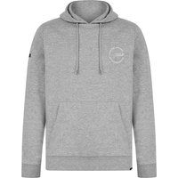 Hoodies Sweatshirts Layden Motif Brushback Fleece Pullover Hoodie in Light Grey Marl Hoodies Sweatshirts Layden Motif Brushback Fleece Pullover Hoodie in Light Grey Marl