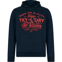 Hoodies Sweatshirts Skelton Graphic Motif Brushback Fleece Pullover Hoodie in Sky Captain Navy Hoodies Sweatshirts Skelton Graphic Motif Brushback Fleece Pullover Hoodie in Sky Captain Navy