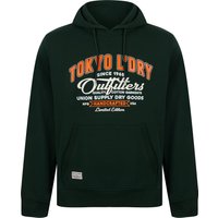 Hoodies Sweatshirts Otley Graphic Motif Brushback Fleece Pullover Hoodie in Scarab Green Hoodies Sweatshirts Otley Graphic Motif Brushback Fleece Pullover Hoodie in Scarab Green