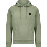 Hoodies Sweatshirts Tancred Plain Brushback Fleece Pullover Hoodie in Seagrass Hoodies Sweatshirts Tancred Plain Brushback Fleece Pullover Hoodie in Seagrass
