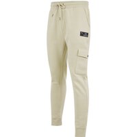 Sweatpants Phantom Multi-Pocket Cargo Style Cuffed Joggers in Stone