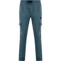 Sweatpants Veyle Multi-Pocket Cargo Style Cuffed Joggers in Dark Slate Sweatpants Veyle Multi-Pocket Cargo Style Cuffed Joggers in Dark Slate
