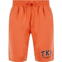 Jogger Shorts Refract Motif Brushback Fleece Jogger Shorts in Orange Jogger Shorts Refract Motif Brushback Fleece Jogger Shorts in Orange