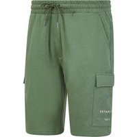 Jogger Shorts Lewes Multi-Pocket Brushback Fleece Jogger Cargo Shorts in Sea Spray Green Jogger Shorts Lewes Multi-Pocket Brushback Fleece Jogger Cargo Shorts in Sea Spray Green