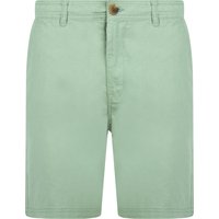 Shorts Fabrizio Elastic Tie Waist Linen Cotton Blend Chino Shorts in Jadeite Green Shorts Fabrizio Elastic Tie Waist Linen Cotton Blend Chino Shorts in Jadeite Green