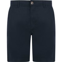 Shorts Fabrizio Elastic Tie Waist Linen Cotton Blend Chino Shorts in Sky Captain Navy Shorts Fabrizio Elastic Tie Waist Linen Cotton Blend Chino Shorts in Sky Captain Navy